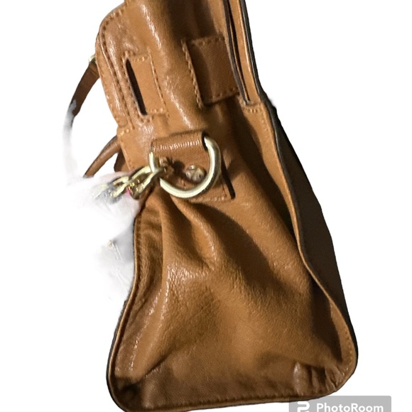Micheal kors Hamilton like new tan leather authentic bag with good hardware - Picture 5 of 14